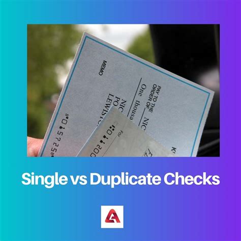 duplicate vs.